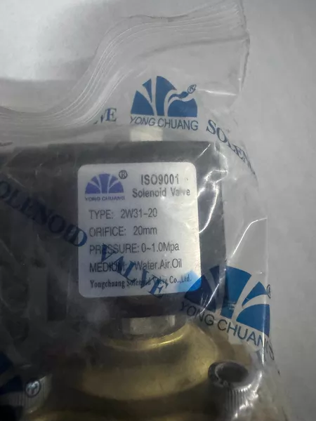 YONGCHUANG Solenoid Valve Model 2W31-20