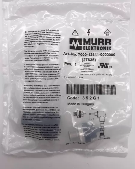 7000-12841-0000000 MURR 70 Marine Spare Part