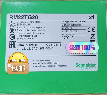Schneider Electric RM RM22TG20 Electrical Automation Marine Spare Part
