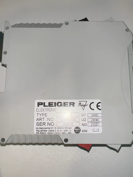Control Module PLEGER CM 4-D 9341100850