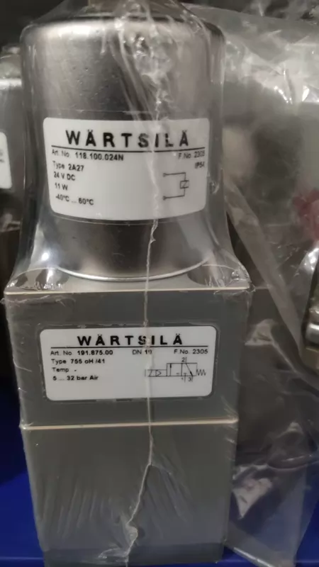 Wartsila Solenoid Valve 2A27 24V DC 11W