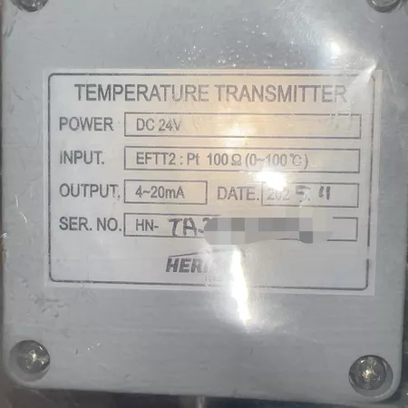 HERING Model EFTT2 Input Pt100( Sensor Switch Marine Spare Part