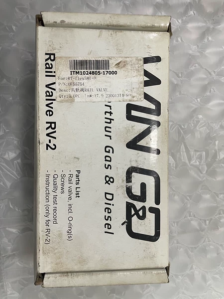 Wartsila RV2 Valve