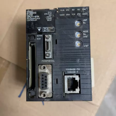 Omron PLC Module CJ1M-CPU11-ETN