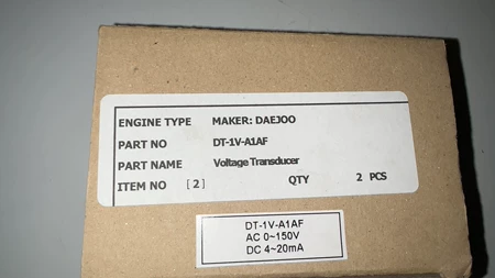 Voltage |DaeJoo DT-1V-A1AF Marine Spare Part