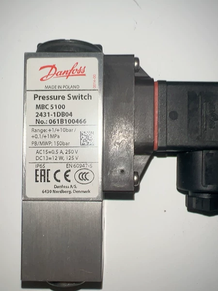 Danfoss Pressure Switch (Danfoss)MBC5100 061B1
