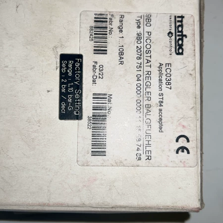 Trafag 9B0 2078 751 04 0000 Marine Spare Part