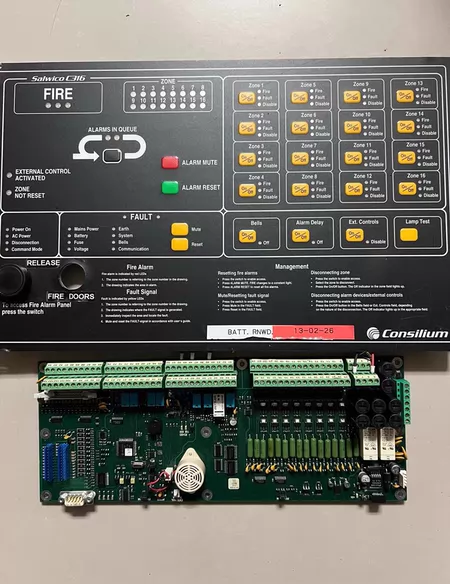 Consilium +KE100+C316 Circuit Board Model P