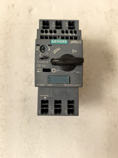 Siemens Motor 3RV2411-1AA20 1.1-1.