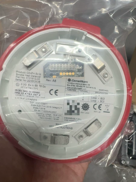 Consilium CD-PH Ex ic Model 510161 Marine Spare Part