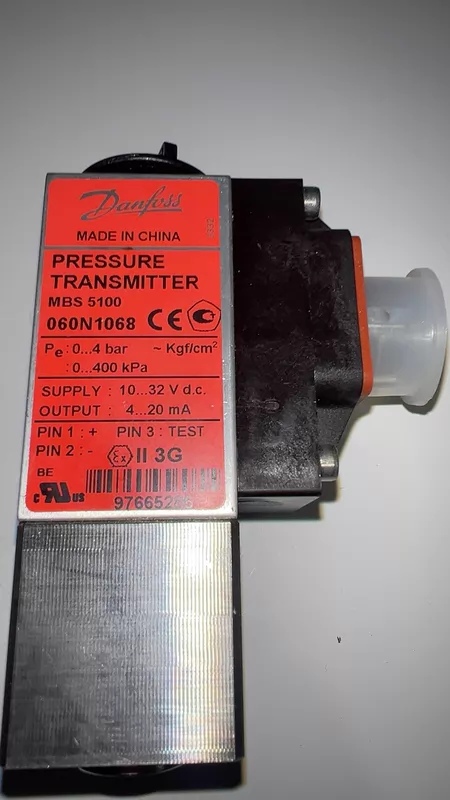 Danfoss Pressure Transmitter Model MBS 5100 060