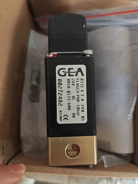 GEA Solenoid Valve 0018-8133-600 0-10bar