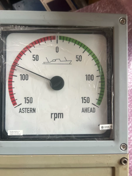 DEIF BRW-2 10-0-10V 150 Main Engine Tachometer