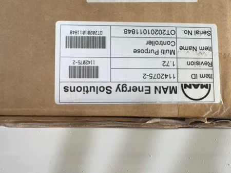 MAN Controller MPC-10 Model 1142075-2 Version