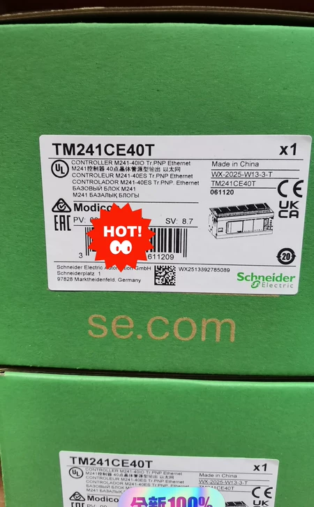 Schneider Electric TM241CE40T PLC Controller 40 Input