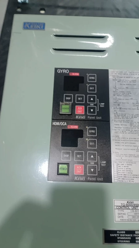 Keiki GYRO Model Panel Unit Marine Spare Part