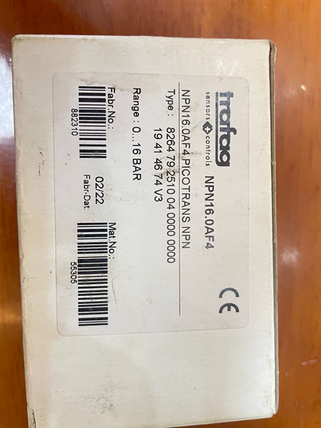 Trafag pressure transmitter