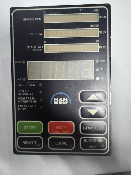 MAN B&W OB MODUL Control Panel Model 1685335 Marine Spare Part