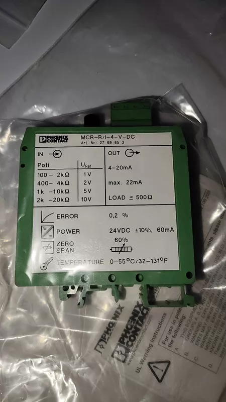 PHOENIX CONTACT MCR-R/I-4-V Marine Spare Part