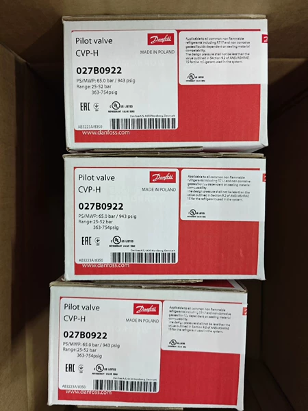 Danfoss Valve CVP-H Model 027B0922