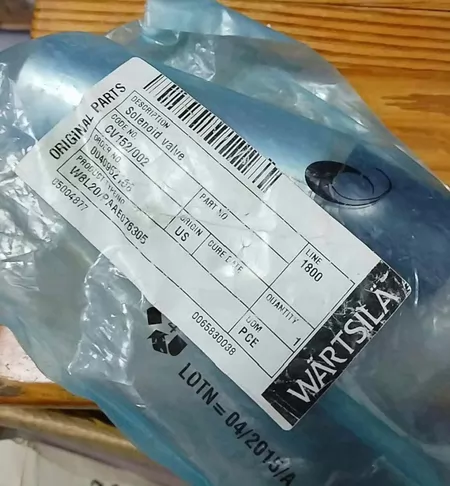 Wartsila CV152/002 Solenoid Valve