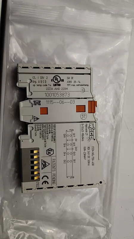 WAGO Module 750-401 24V DC 8DI