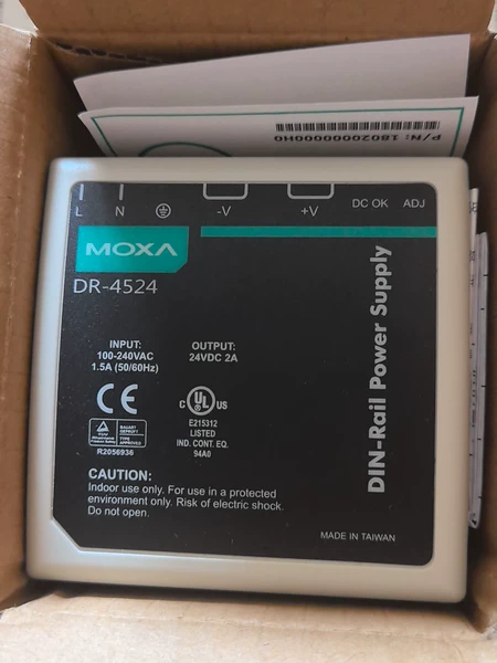 MOXA DR-4524 Power Supply 24V Marine Spare Part
