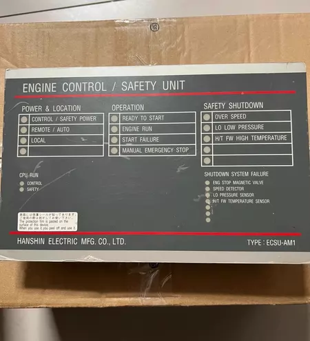 HANSHIN Control Panel ECSU-AM1 Marine Spare Part