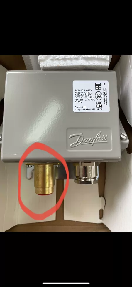 Danfoss Pressure Switch KPS31/KPS33/KPS35/KPS