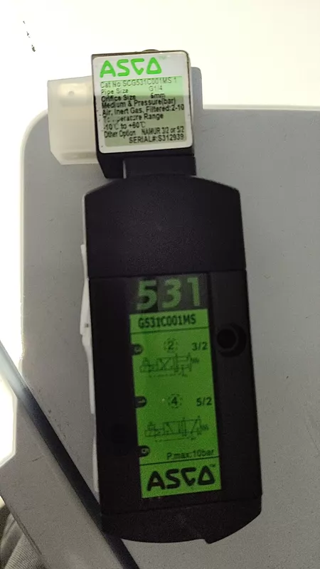 ASCO Solenoid Valve SCG531C001MS 24VDC 6mm