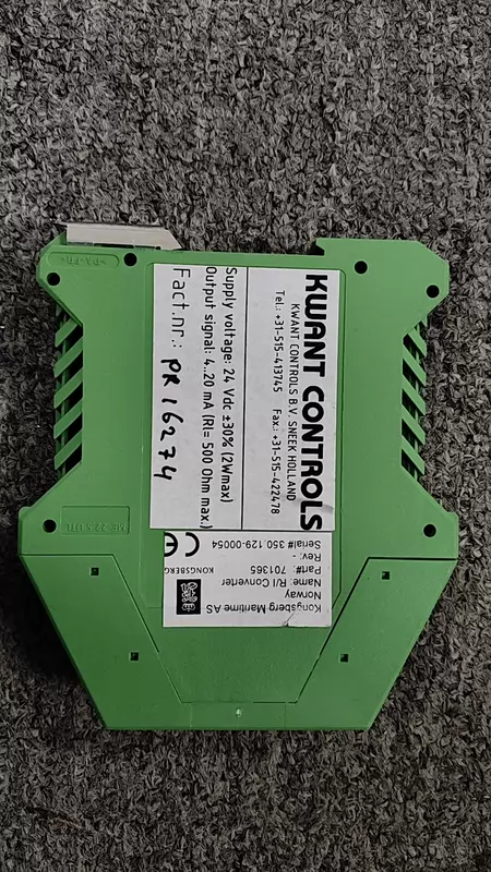 KUANT CONTROLS RI-1 4-20mA Marine Spare Part