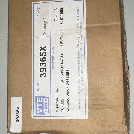 VTE FILTER 5/2-way valve equiv