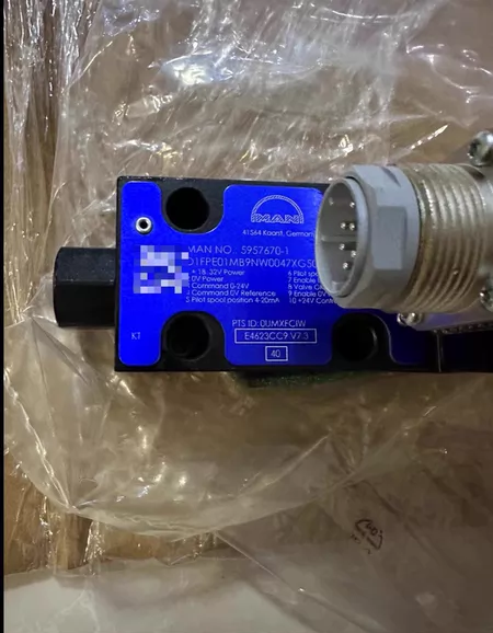 MAN NO Proportional Valve Model 5957670-1