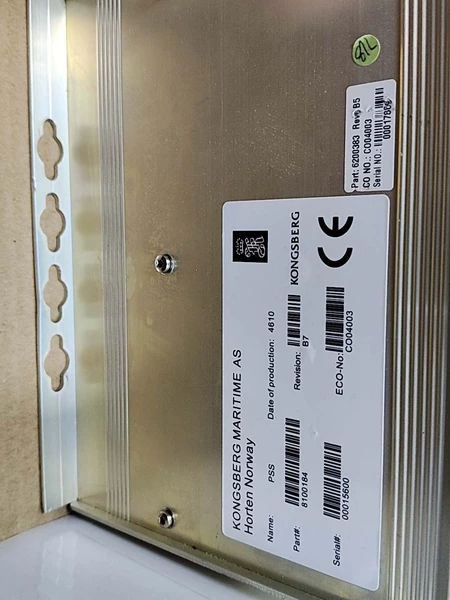 KONGSBERG PSS 8100184 Rev:B7 Marine Spare Part