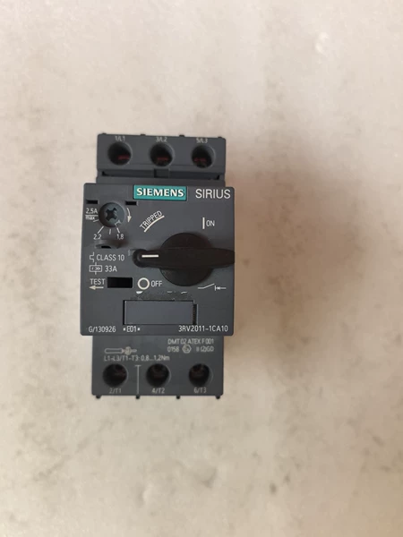 Siemens Motor 3RV2011-1CA10 1.8-2.
