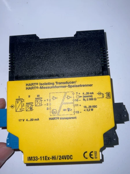 Safety Barrier IM33-11Ex-Hi 24VDC