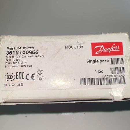 Danfoss Pressure Switch MBC5100 061B100866