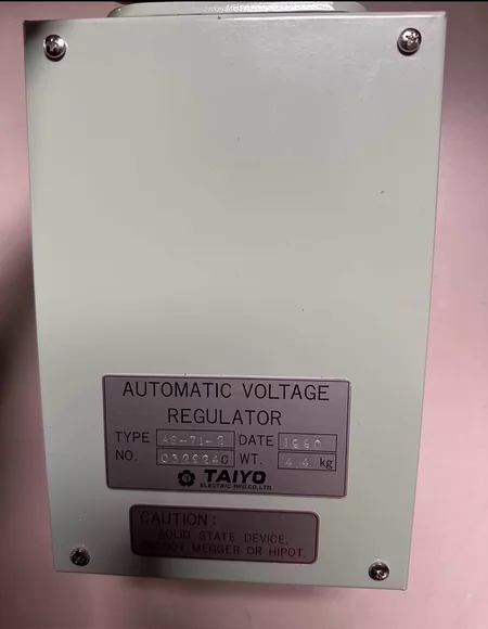 TAIYO+AVR+ Model AS-71-2 Marine Spare Part