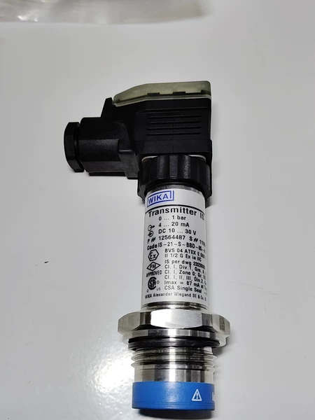 WIKA IS-21-S Pressure Transmitter 0-1