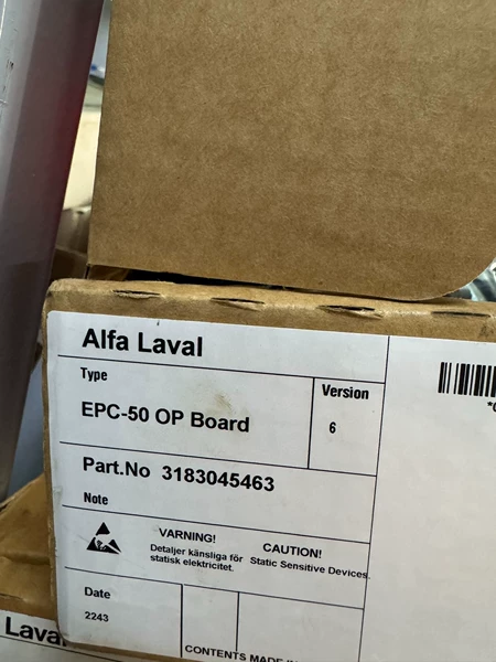 ALFA LAVAL Alfa Laval EPC-50 OP Model EPC Marine Spare Part