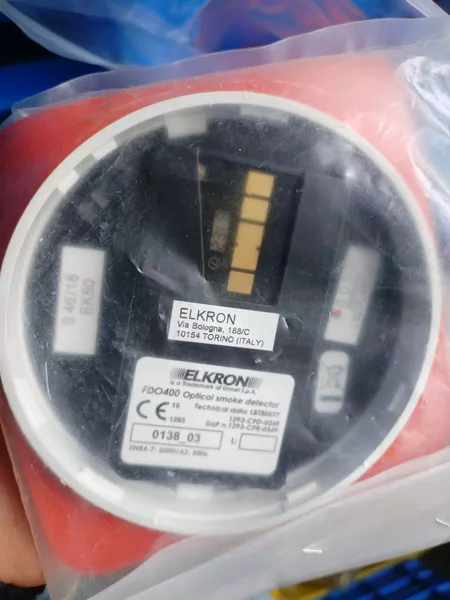 Smoke Detector ELKRON10154 D1-9101E M