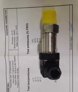 Kongsberg KONGSBERG Pressure Sensor Model GT300C2G1