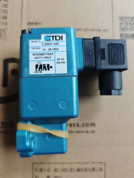 TDI Motor Solenoid Valve 2-28821-006 Voltage 14
