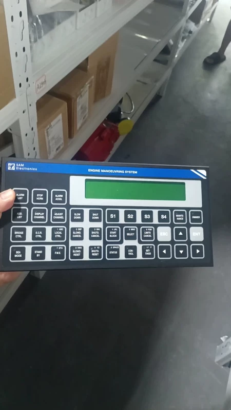 SAM Electronics Main Engine Remote Control Control Panel Model EMP