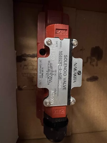 NAKAKITA Solenoid Valve Model NS692RT-6-AGB