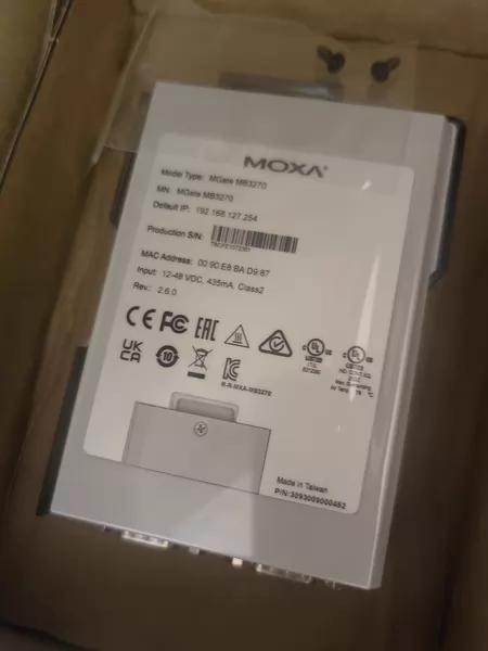 MGate MB3270 MOXA 2 Modbus Marine Spare Part