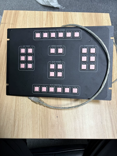 Kongsberg Maritime AS Control Panel Model B Marine Spare Part