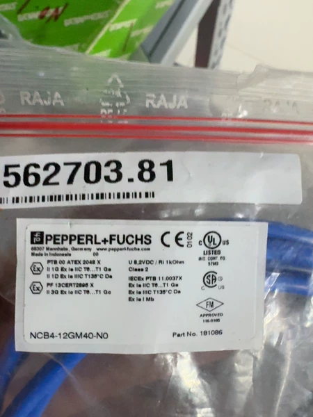 Pepperl Fuchs PEPPERL+FUCHS Sensor Model NCB4-12G