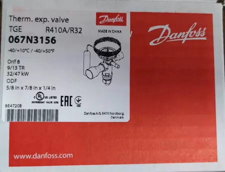Danfoss Valve TGES9 R410A/R32