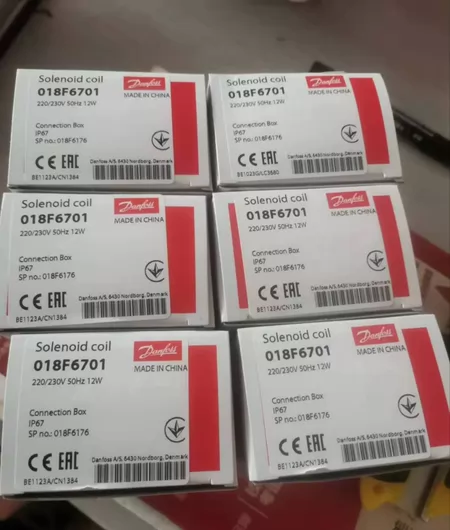 Danfoss Solenoid Valve 018F6701/018F6176 AC23